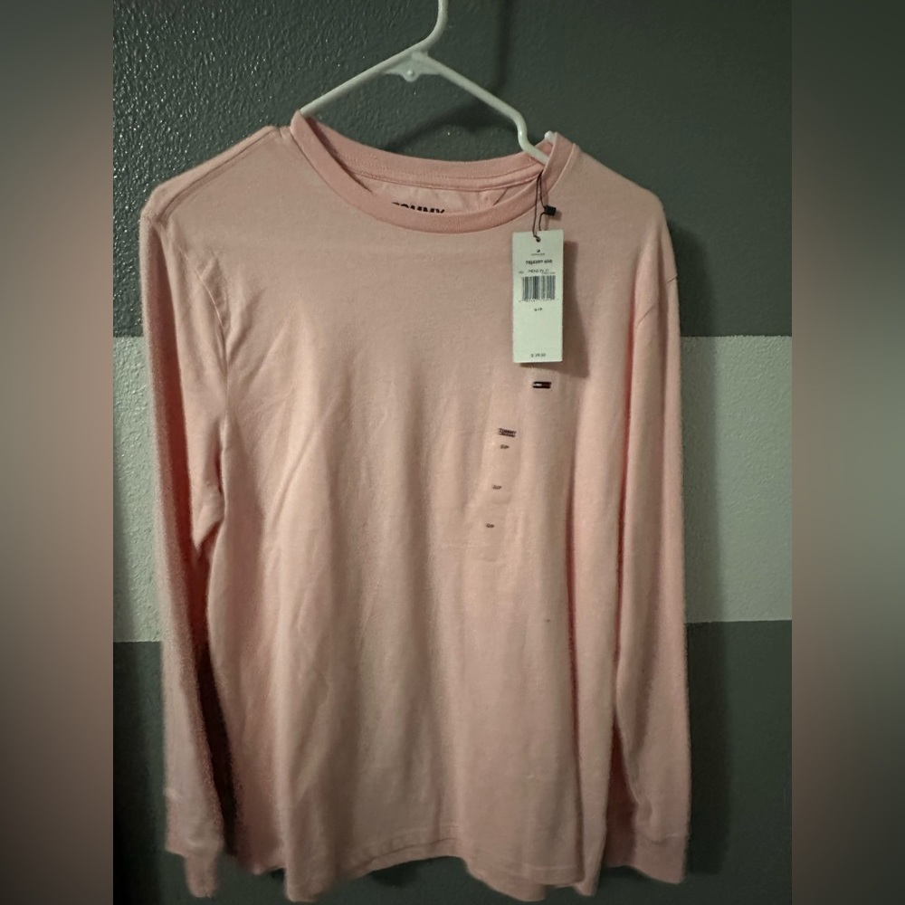 Tommy Hilfiger pink long sleeve